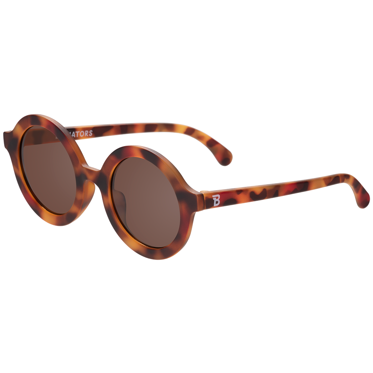 Tortoise Shell Euro Round Baby Sunglasses