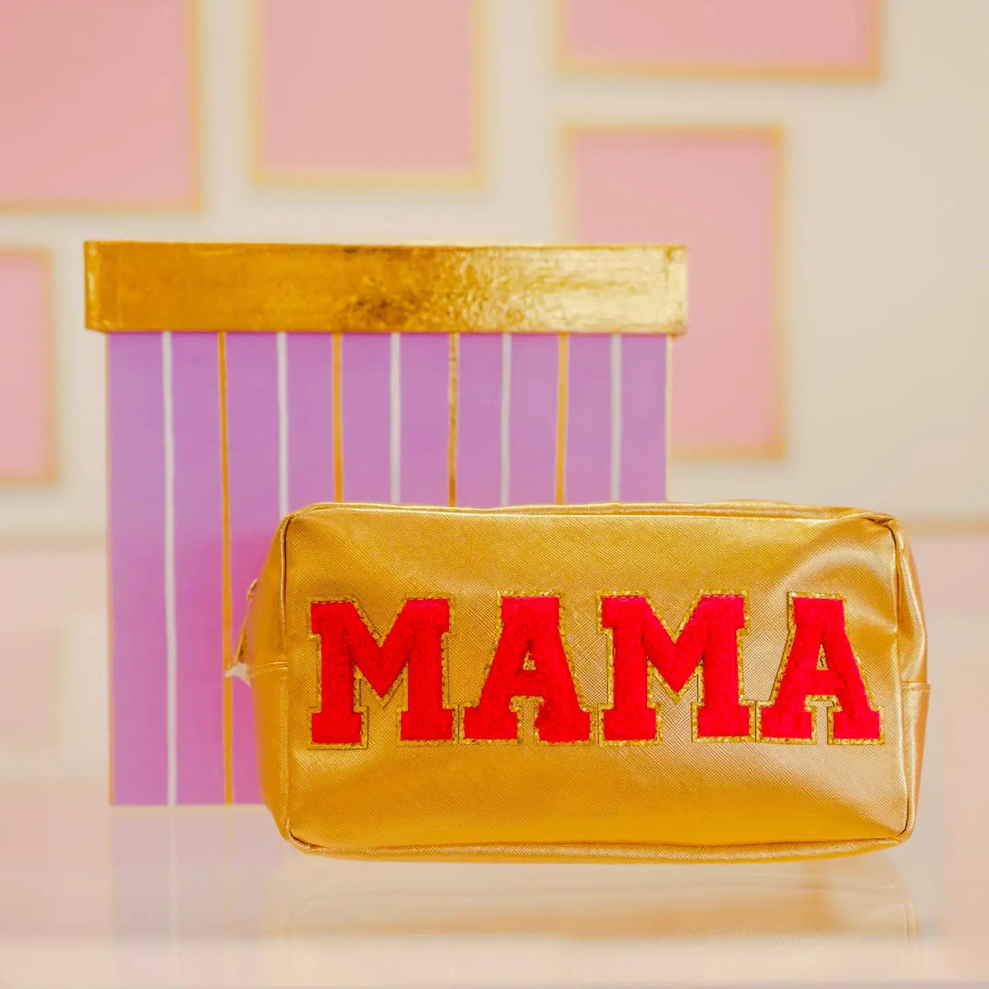 Medium Patch Bag - 'MAMA'