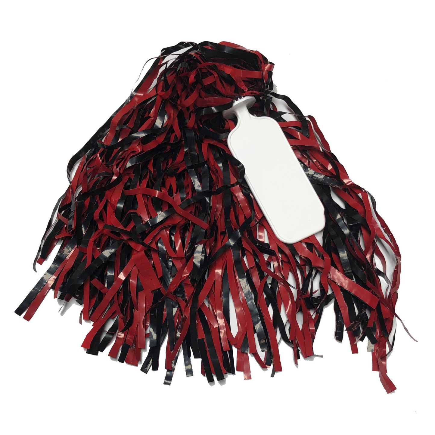 Spirit Shaker Poms Scarlet Red/Black