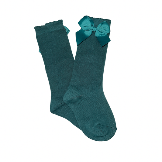 Knee High Socks W/ Bow