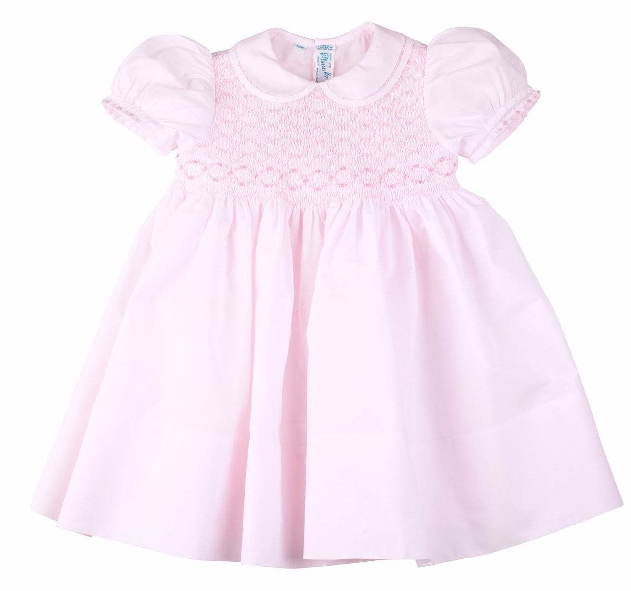 Collar Smocked Dress