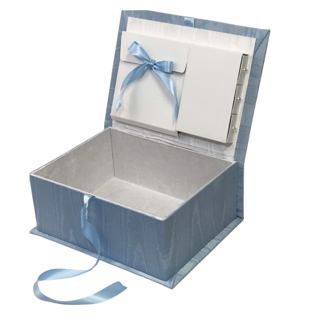 Pre Order- Medium Baby Keepsake Box with Choo Choo Train