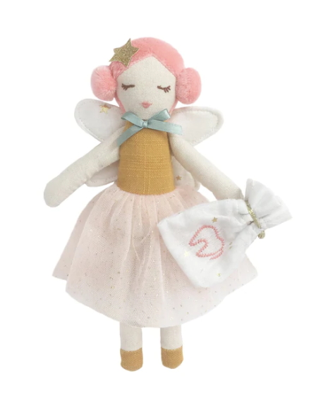 Tooth Fairy Doll with Pouch