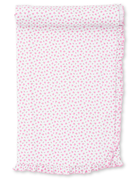 Pink Rosebud Blanket