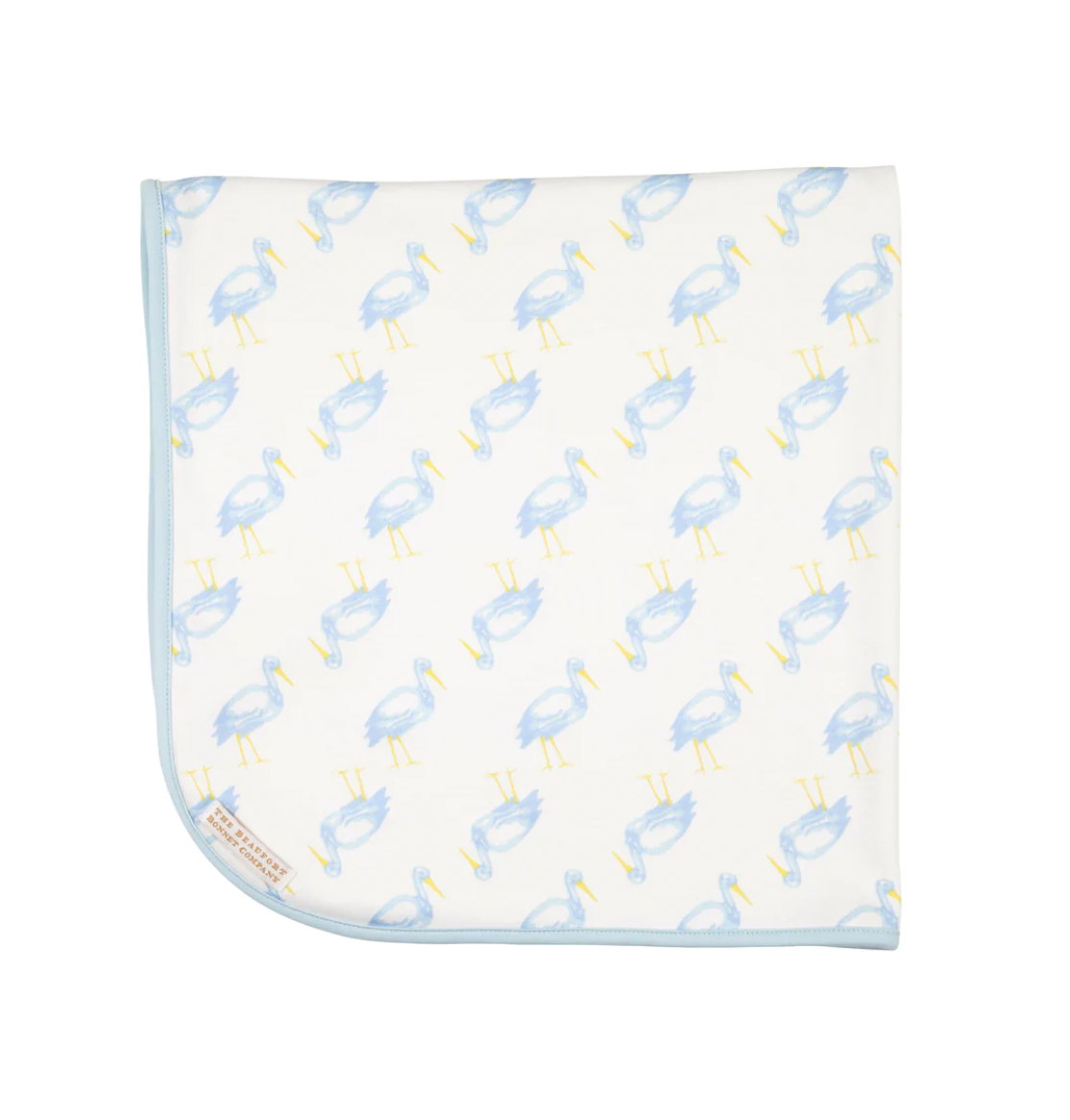 Baby Buggy Blanket-Stork