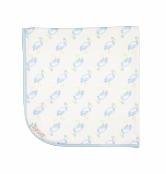 Baby Buggy Blanket-Stork