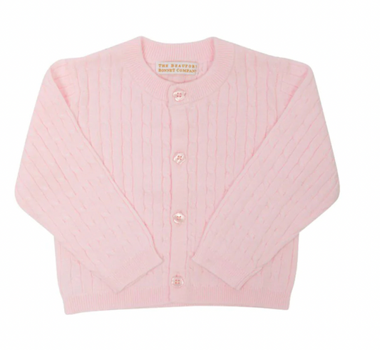 Cambridge Cardigan-Palm Beach Pink