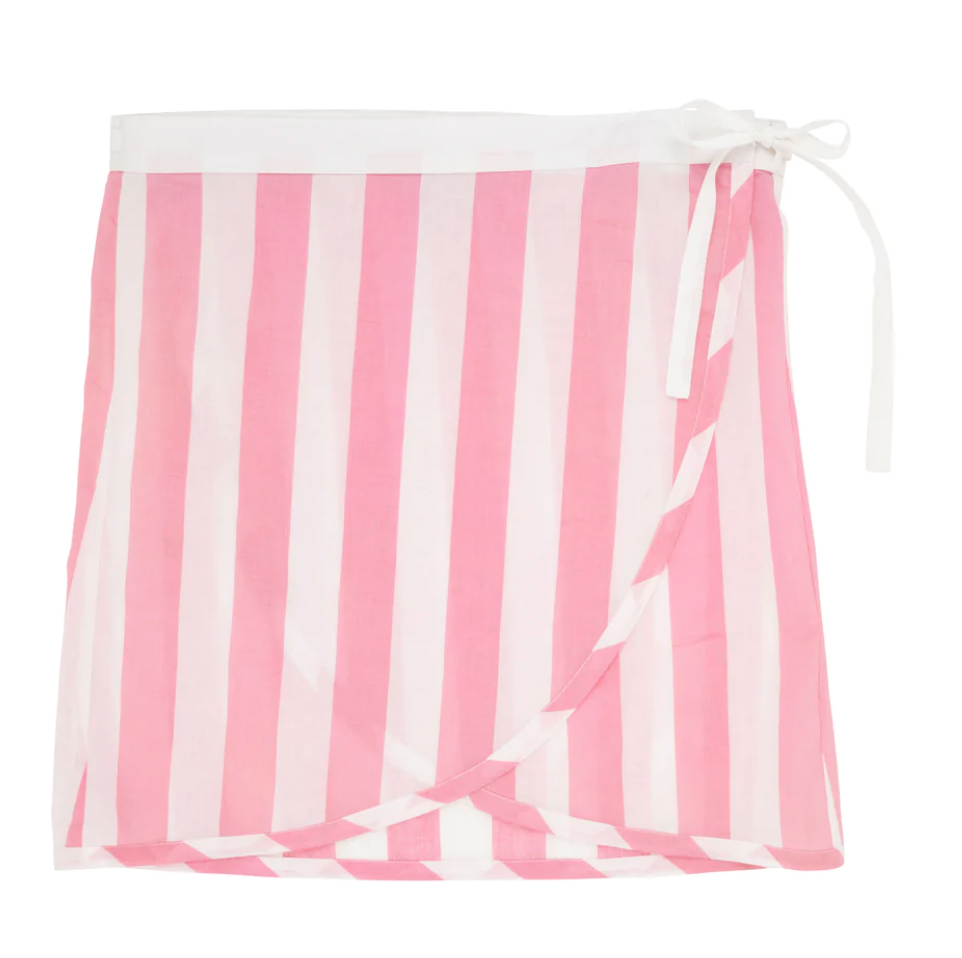 Sarong Wrap-Surf City Stripe