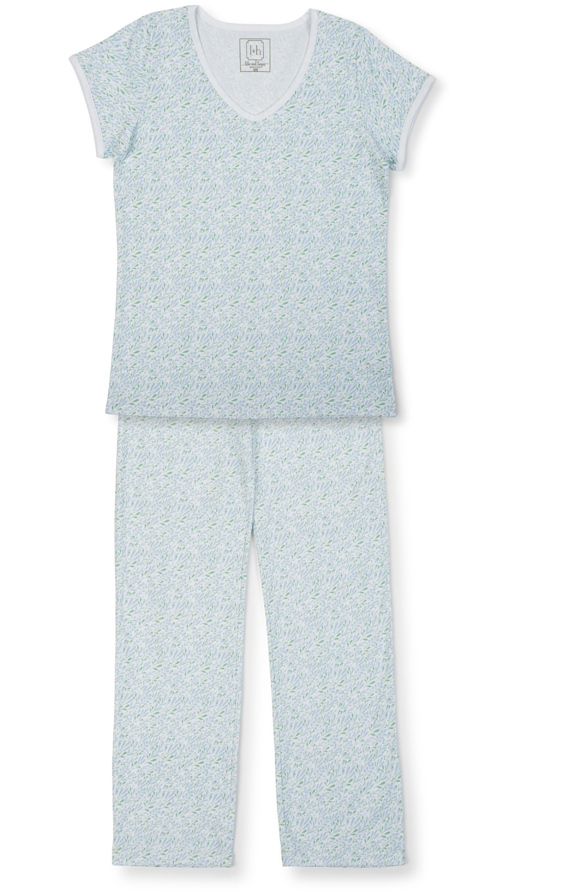 Women's Pastel Blooms PJ Set