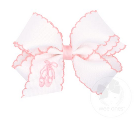 Moon Stitch Ballet Slippers Bow