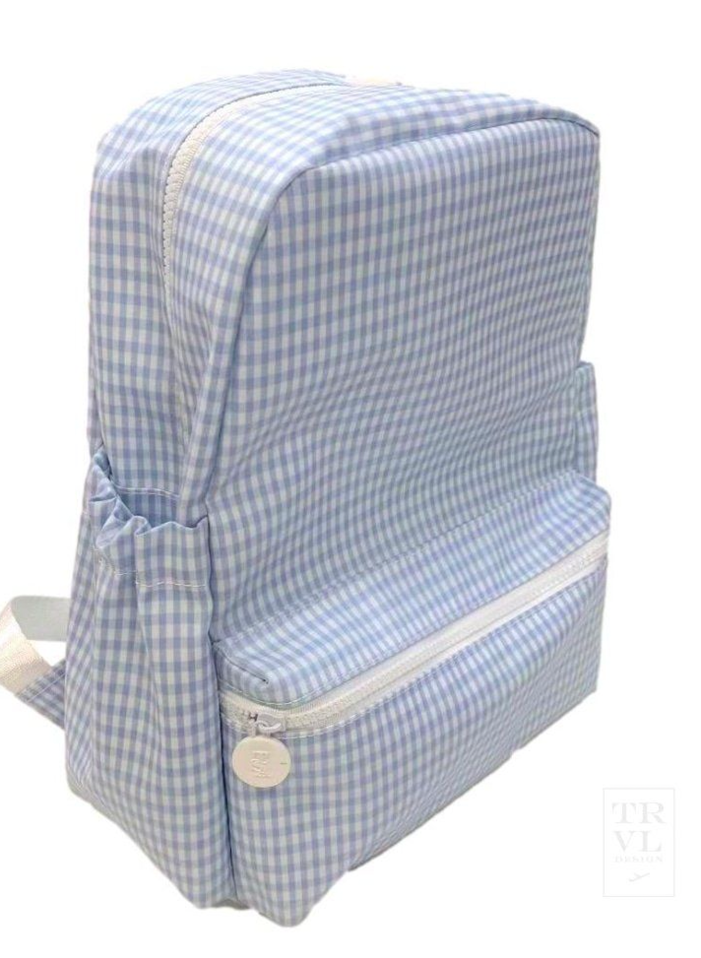 Back Packer- Gingham Mist