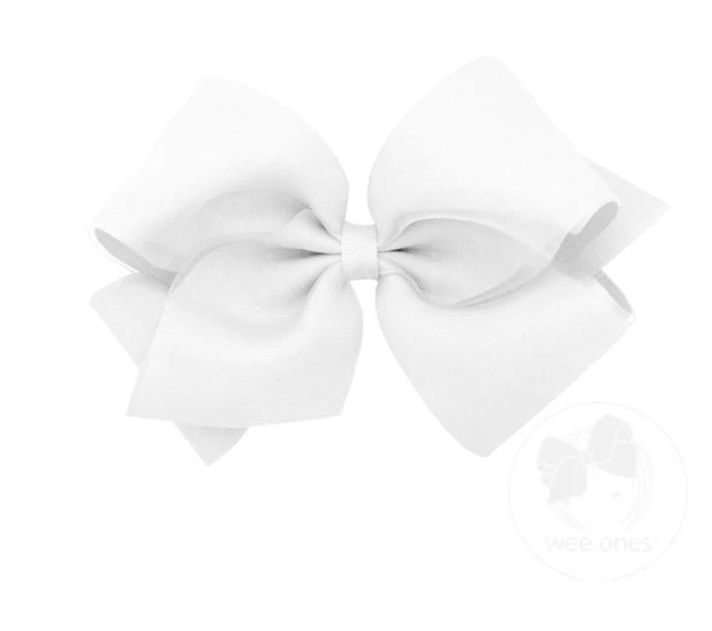 King White Bow