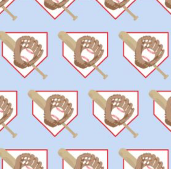 Parker Zipper Pajama-Batter Up