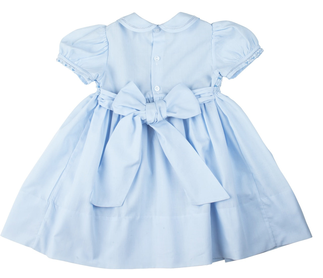 Collar Smocked Dress
