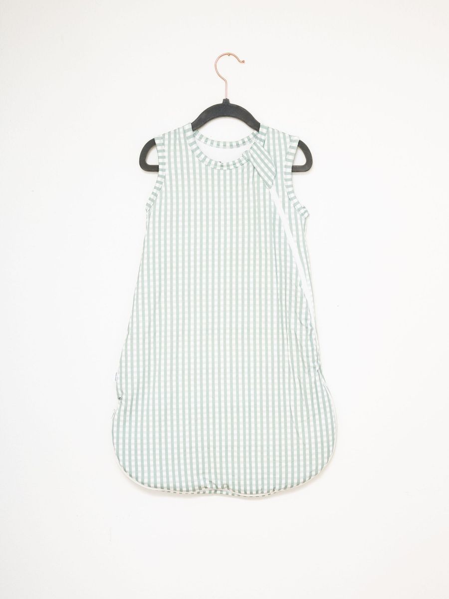 Sleep Sack - Sage Gingham