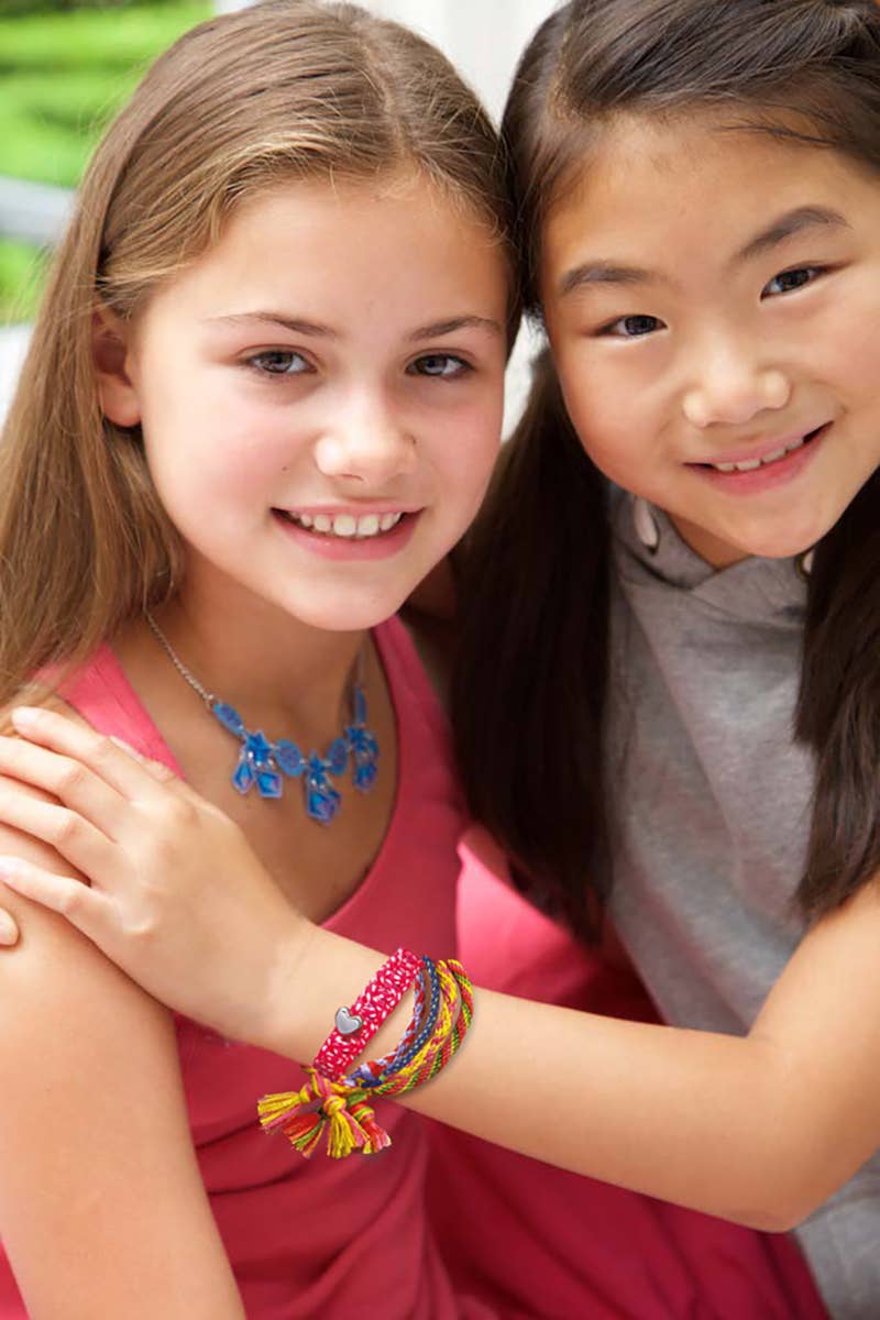 4M Kidzmaker Friendship Bracelet Kit-DIY for Kids