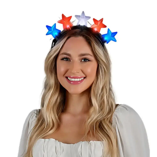 Light Up Patriotic Headband