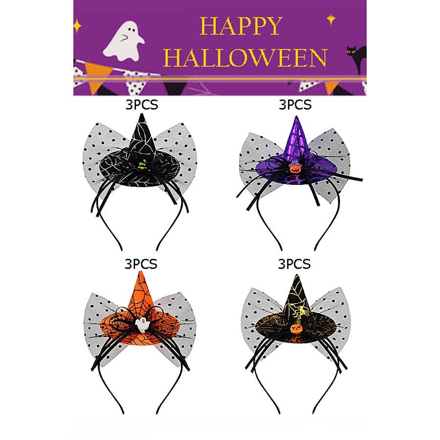 Halloween Witch Hat Headband