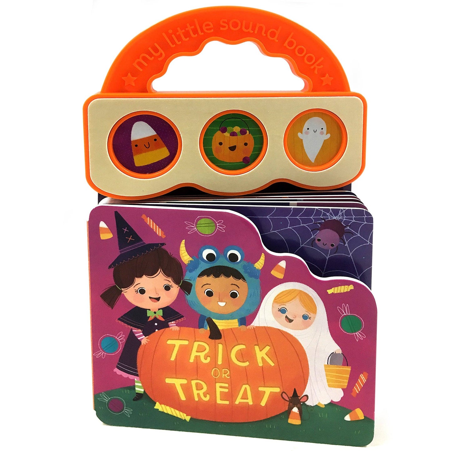 Trick Or Treat Halloween 3 Button Interactive Sound Book