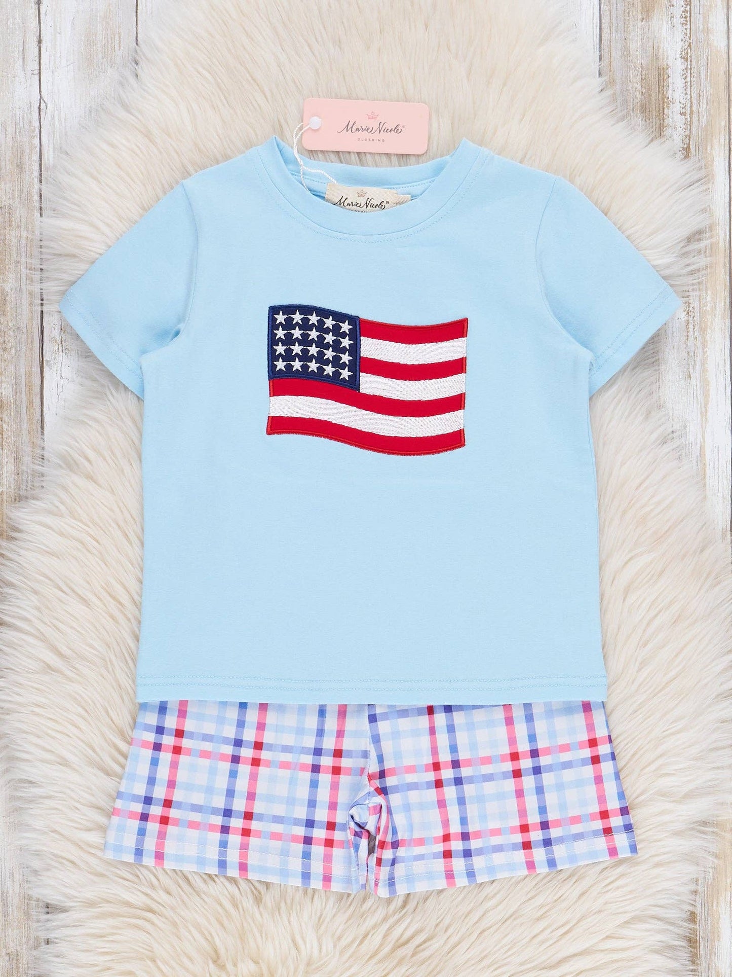 Flag Parade Plaid Outfit