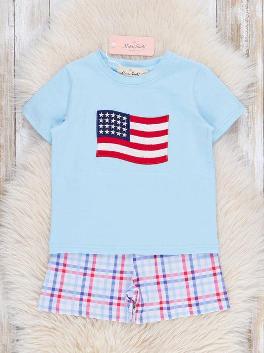 Flag Parade Plaid Outfit
