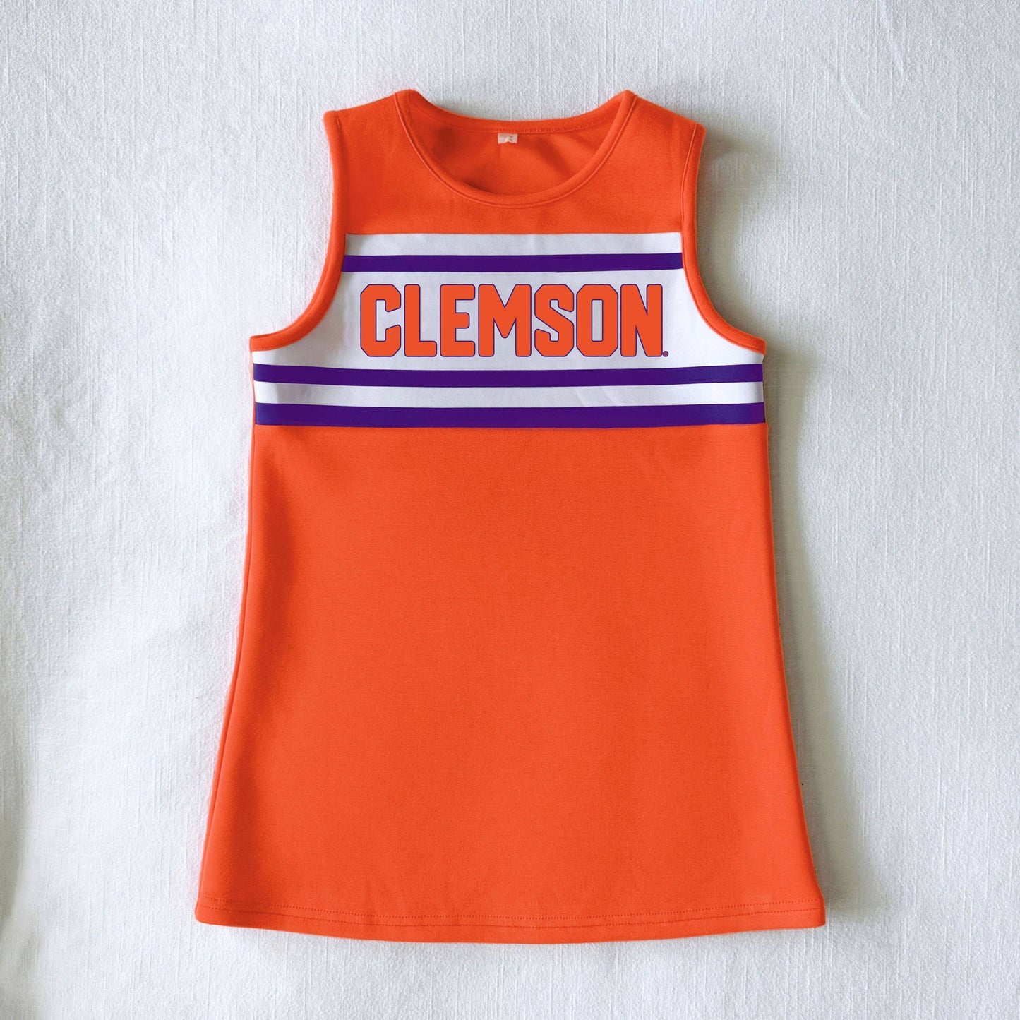 The Clemson University Orange Classic Cheer Dress