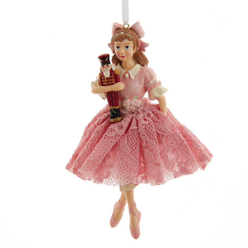 Clara Ballet With Nutcracker Ornament