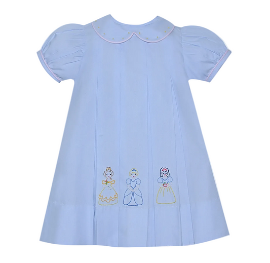 Charlotte Princess Dress - Blue
