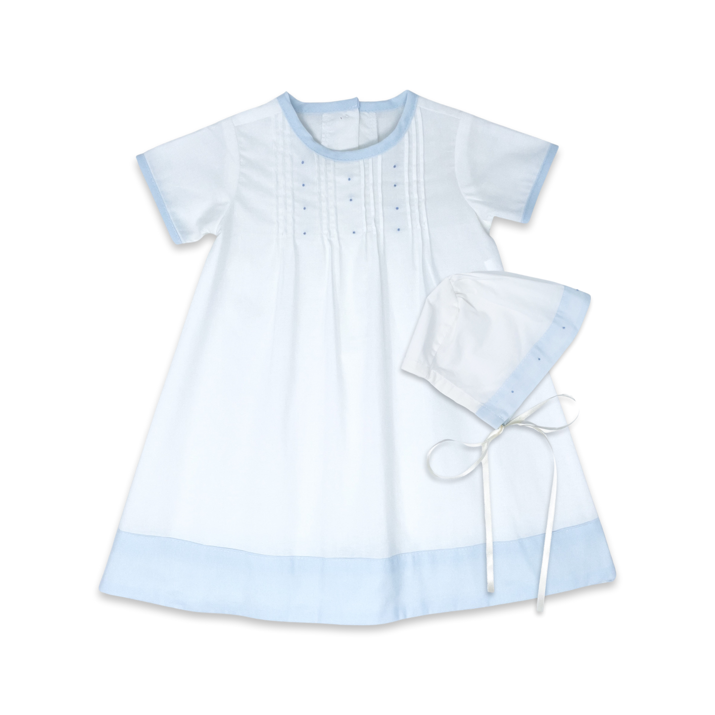 1956 Daygown Set- Blessings White, Blue