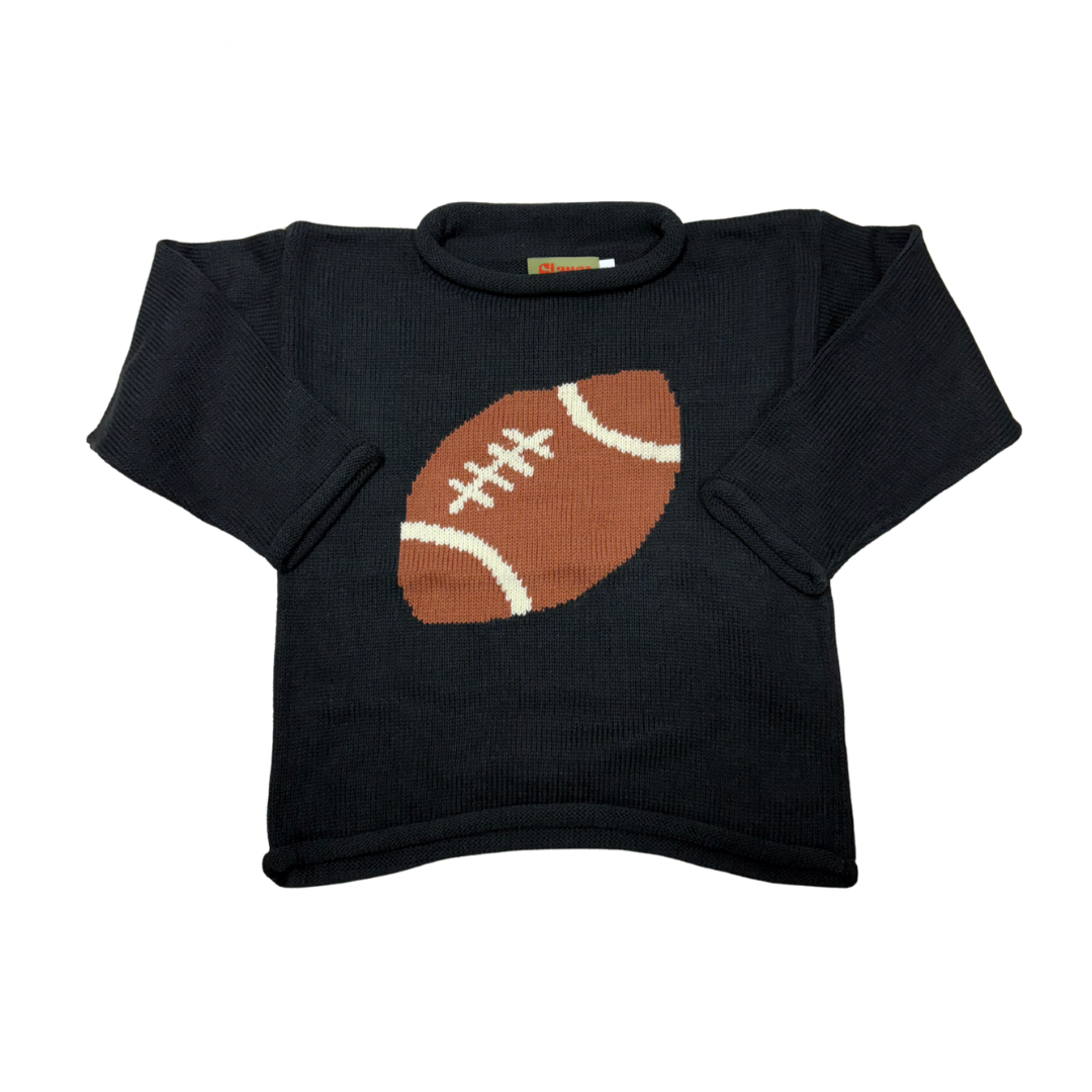 Football Roll Neck Sweater