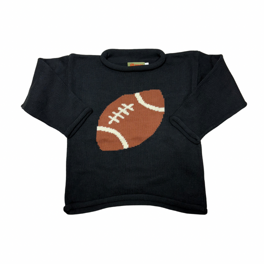 Football Roll Neck Sweater