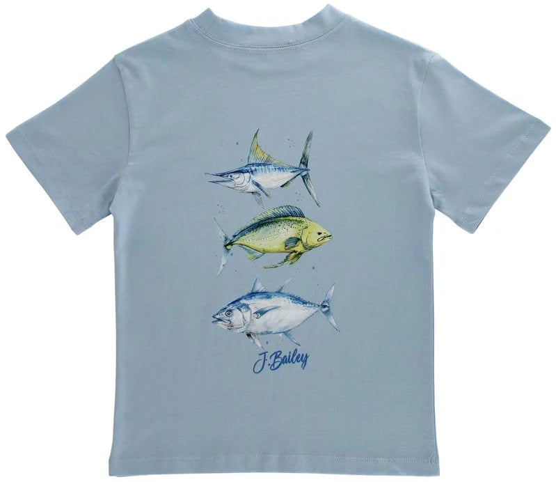 Logo Tee- Fish Trio