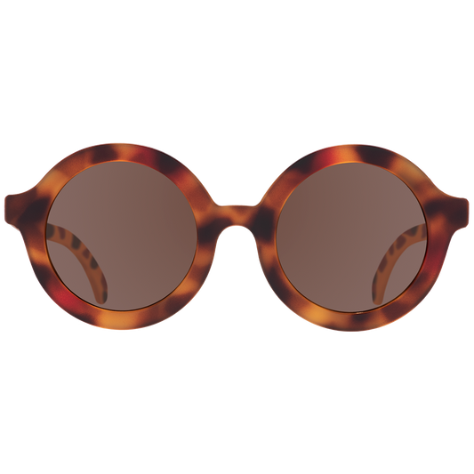 Tortoise Shell Euro Round Baby Sunglasses