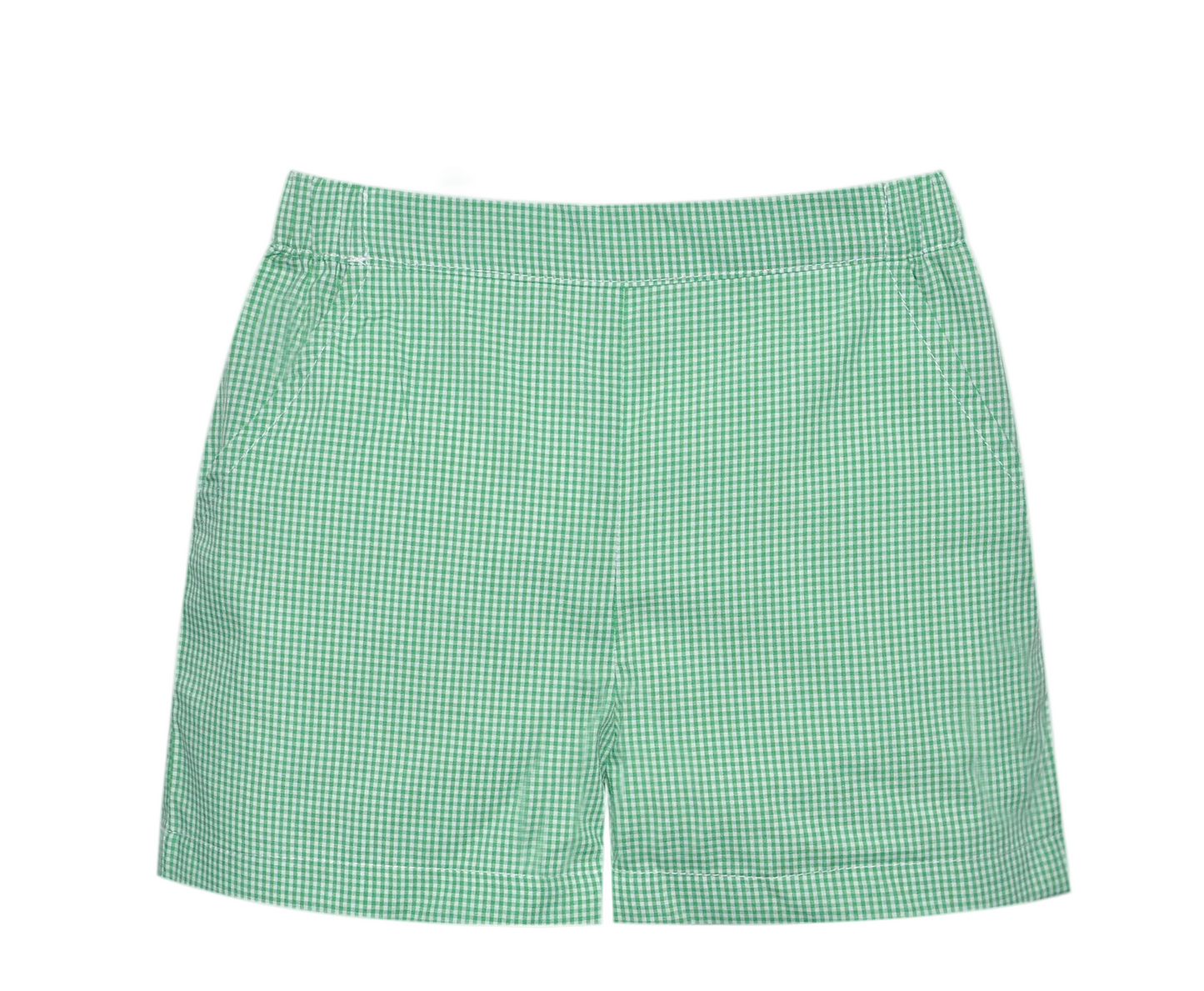 Gingham Bennet Short - Kelly Green