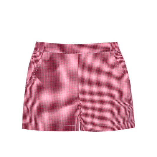 Gingham Bennet Short - Red