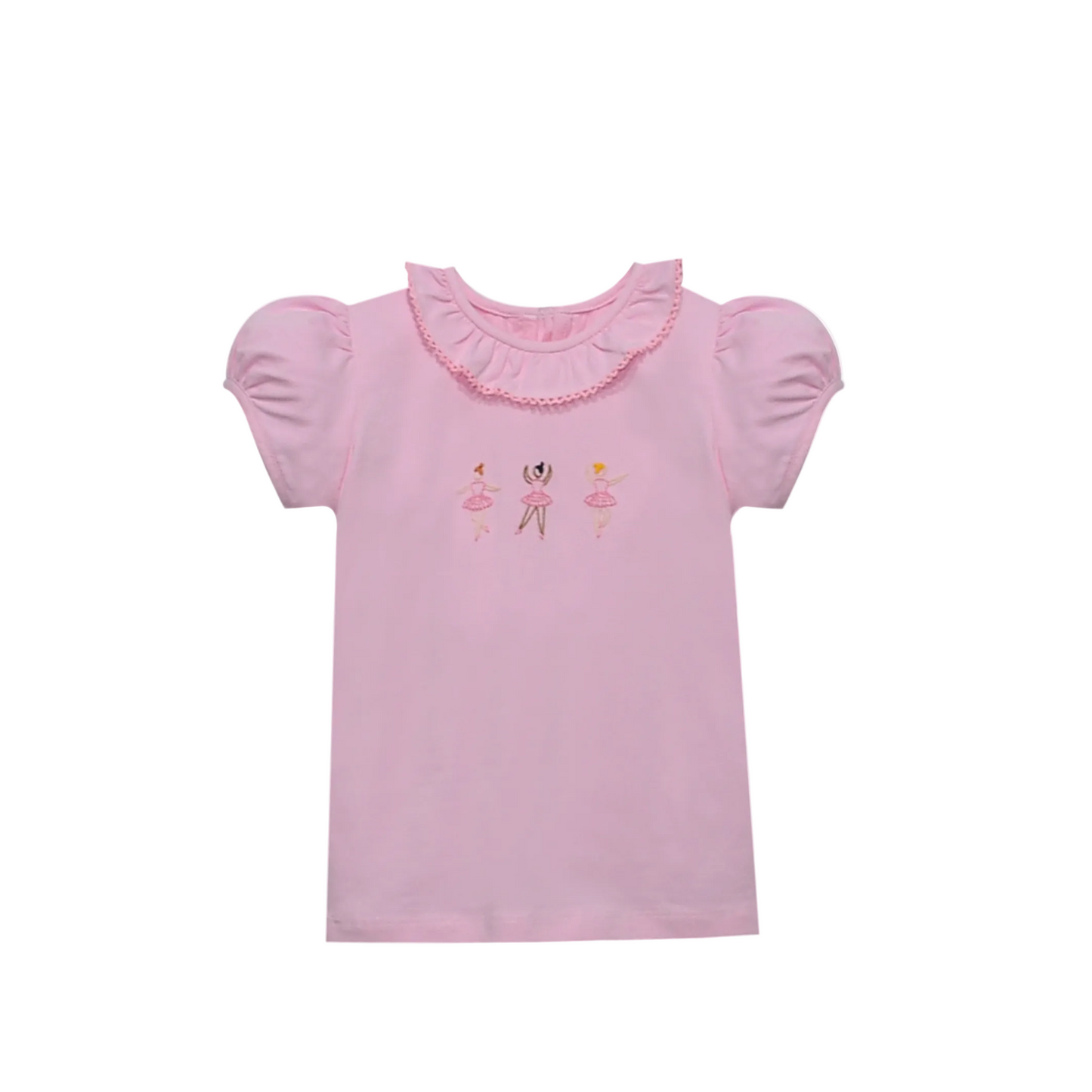 Pink Emma Blouse - Prima Ballerina