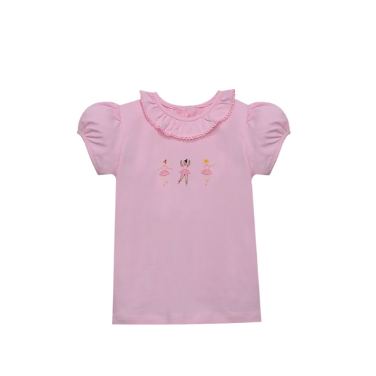Pink Emma Blouse - Prima Ballerina