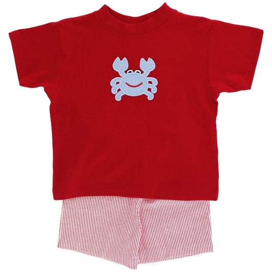 Crab Boys Short Set