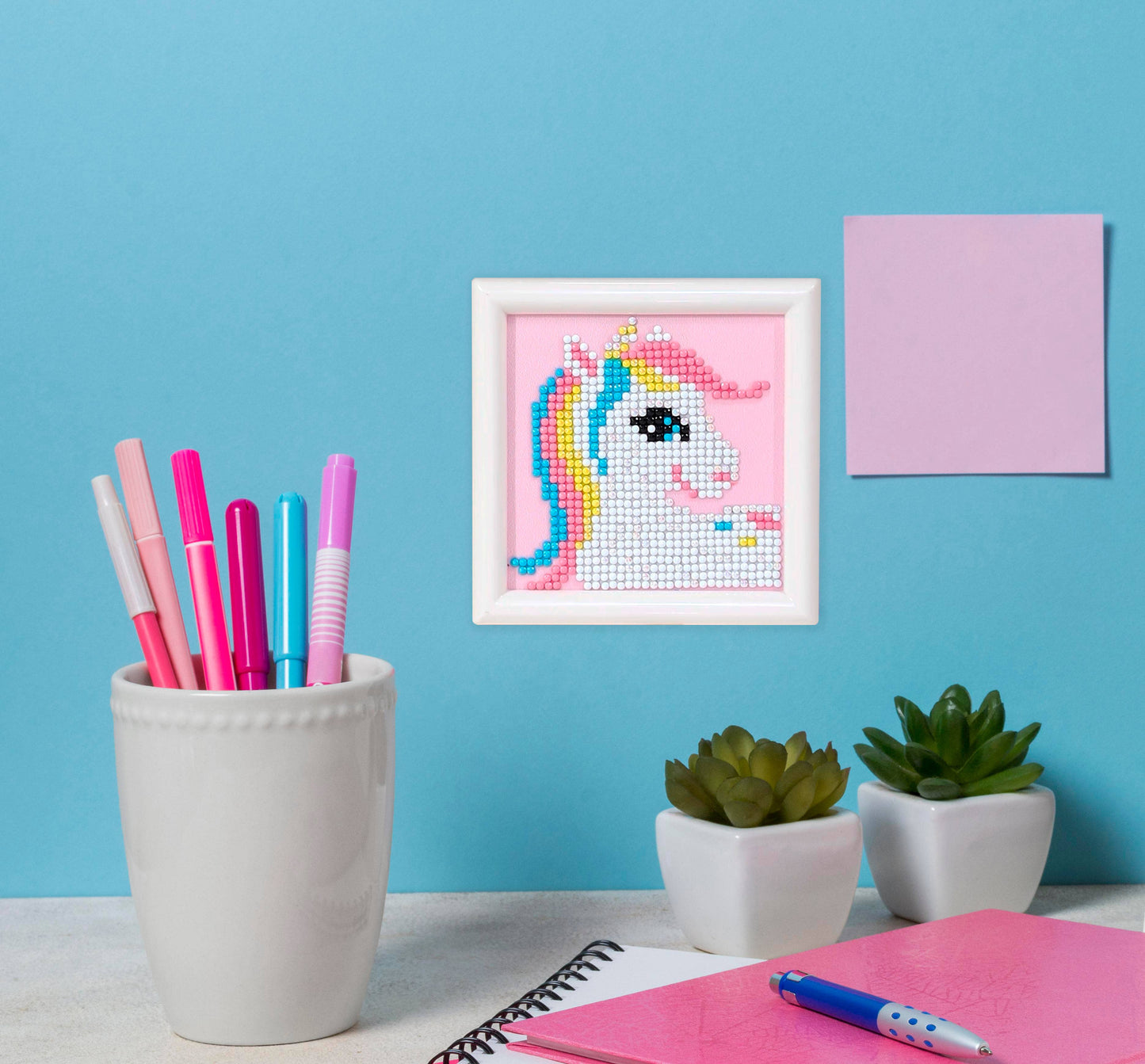 Diamond Dotz Pretty Pony - Framed