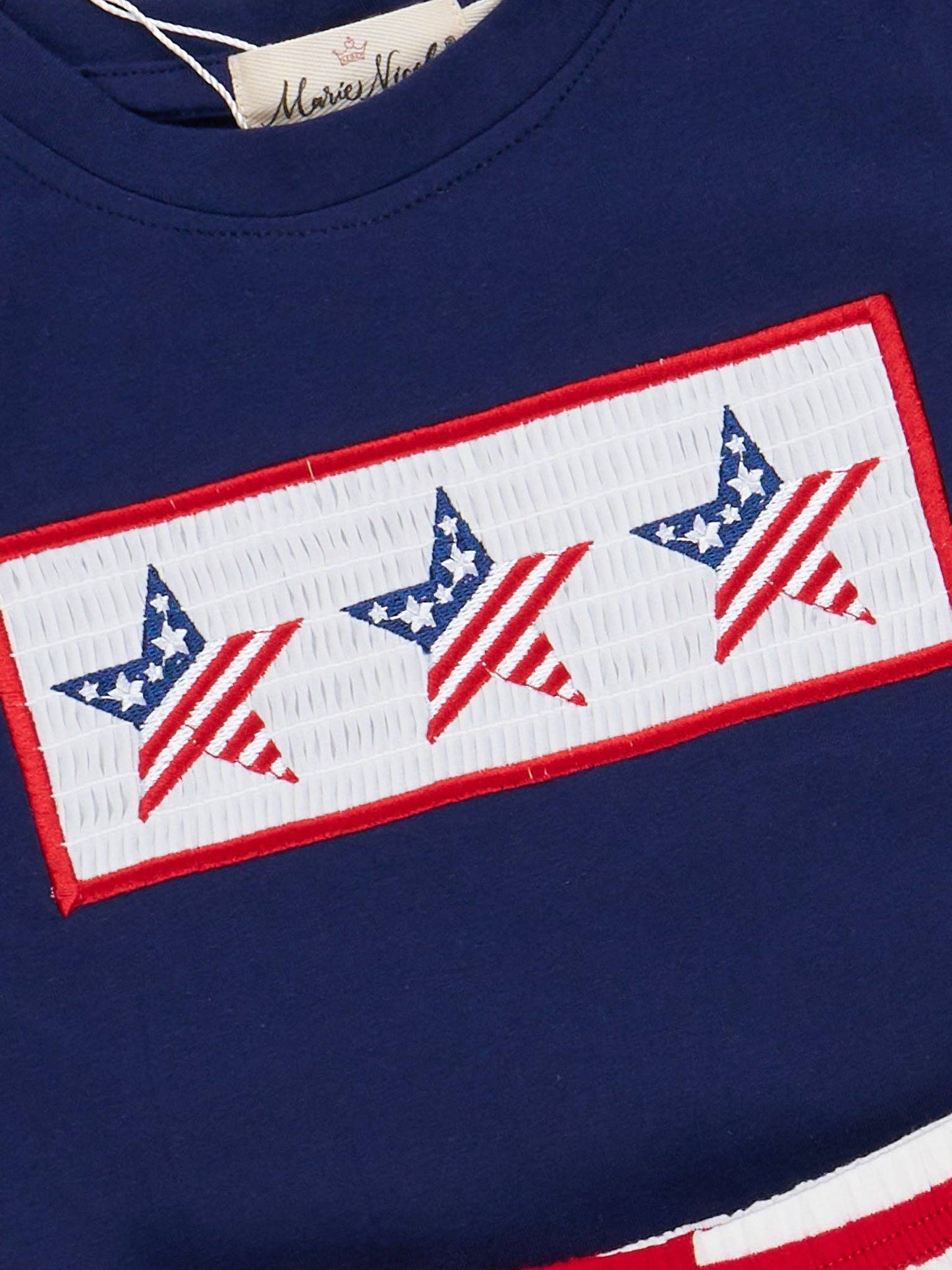 American Stars Smocked Cotton Outfit