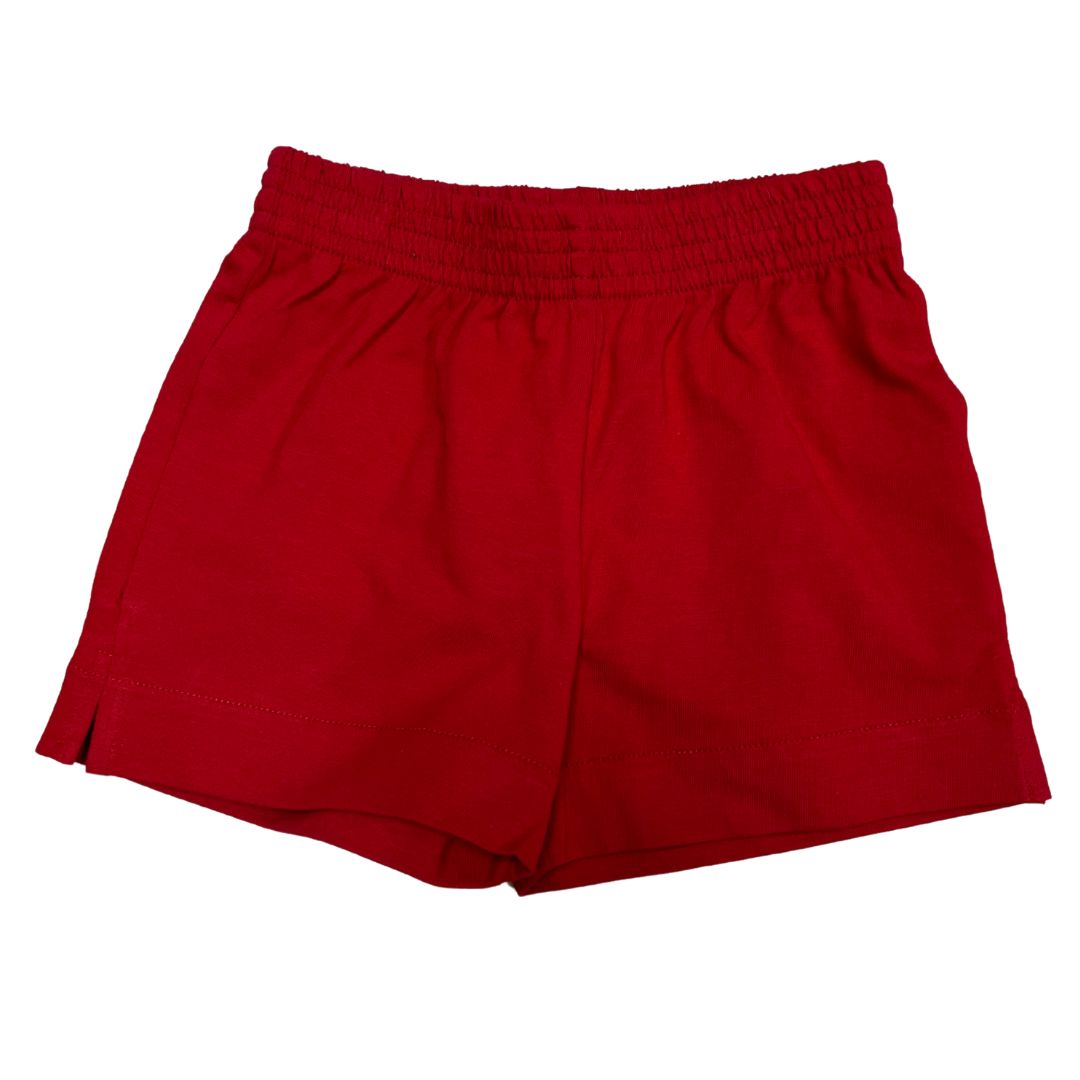 Jersey Shorts- Deep Red