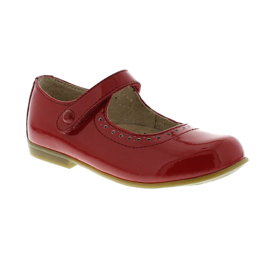 Emma Red Patent Mary Jane