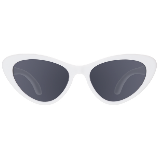 Wicked White Kids Cat-Eye Kids Sunglasses ( UV Protection)