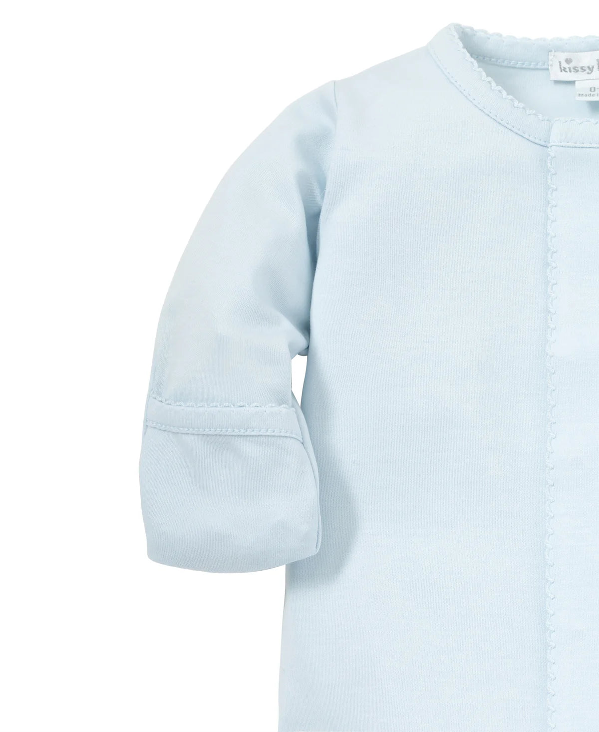 Blue/Blue Kissy Basics Footie