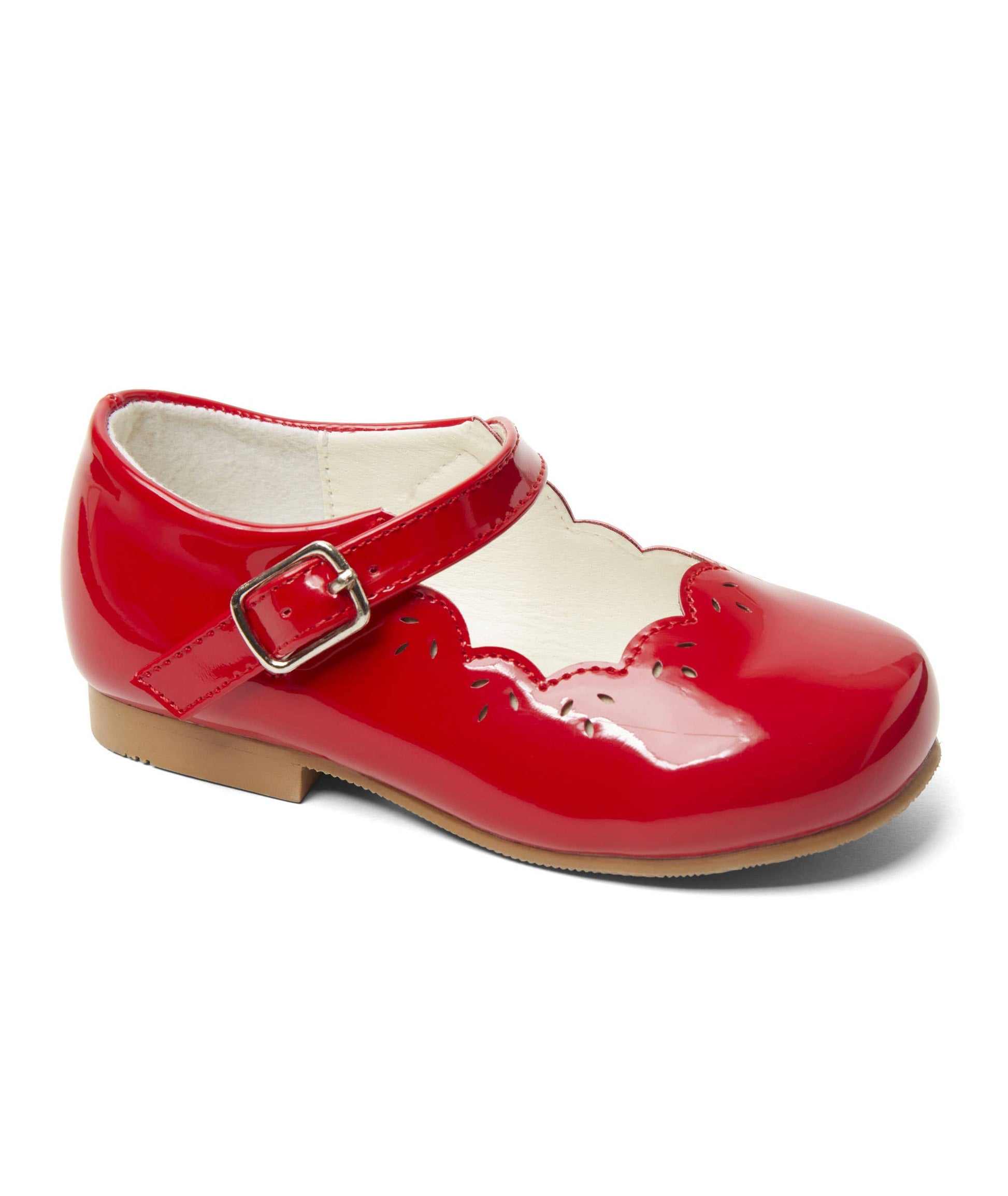 red patent dress Pars LA Stylish Red Dress With Patent Leather Belt Stretch Material