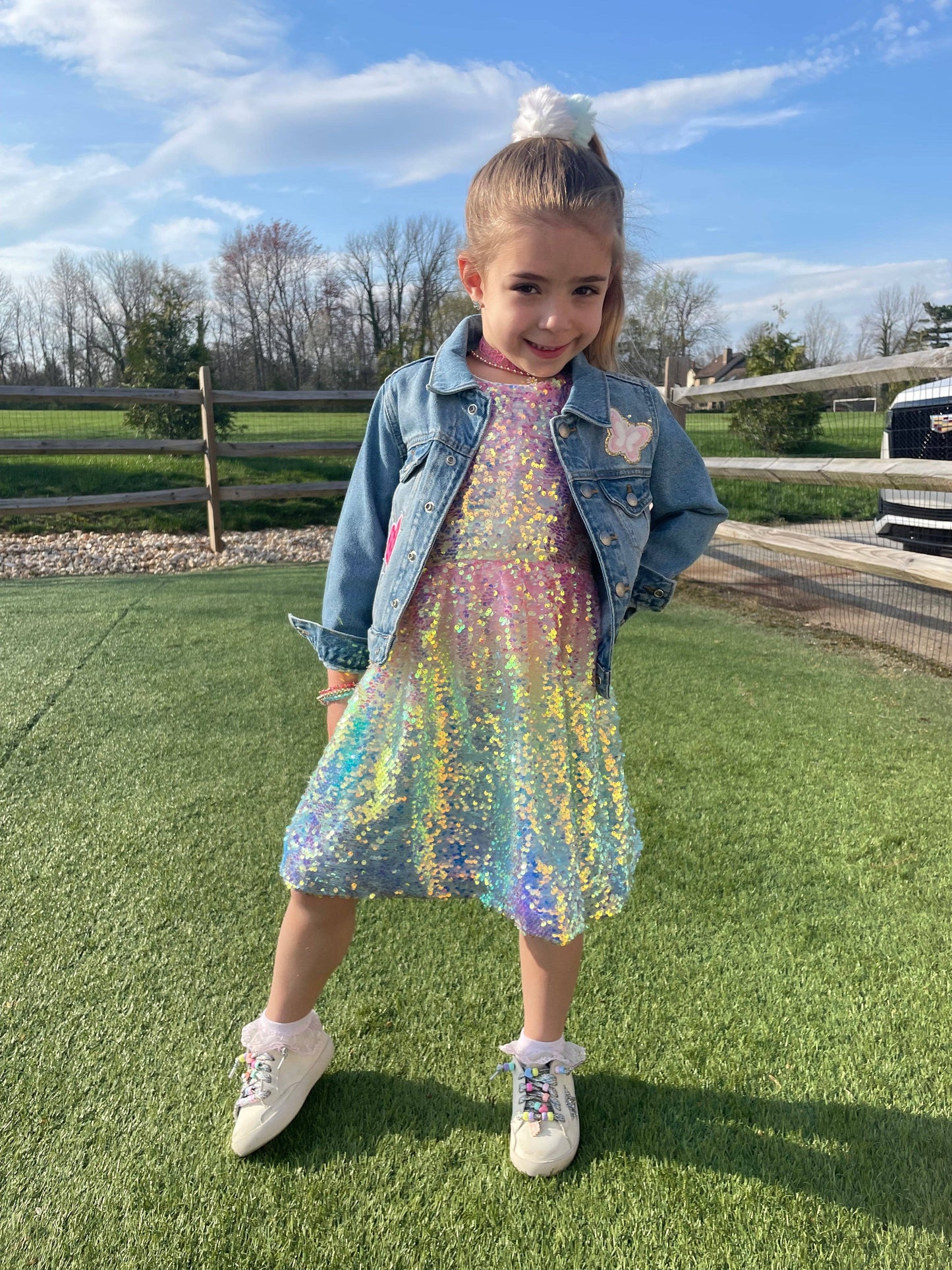 *PRE-ORDER* Ombre Sequin Dress