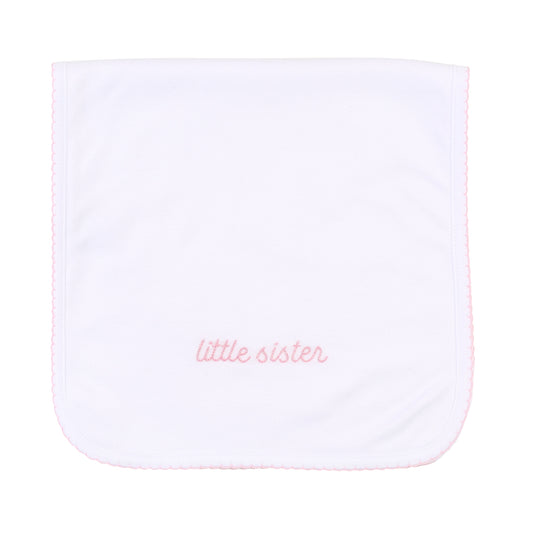 Little Sister Burp Cloth