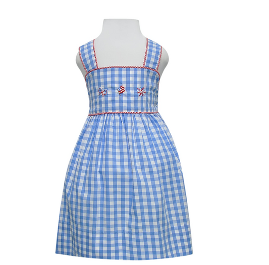 Blue Bella Dress - The Red, White & Blue