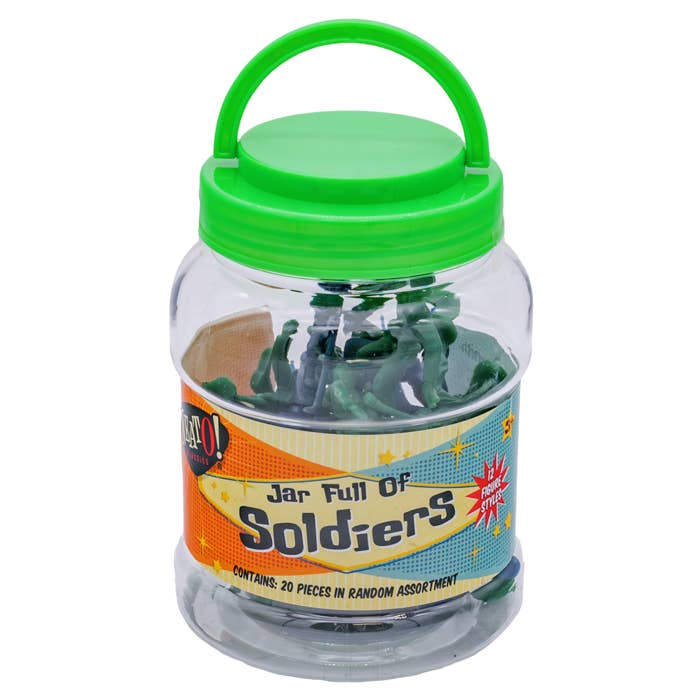 Jar Full of Soldiers- Retro Classic