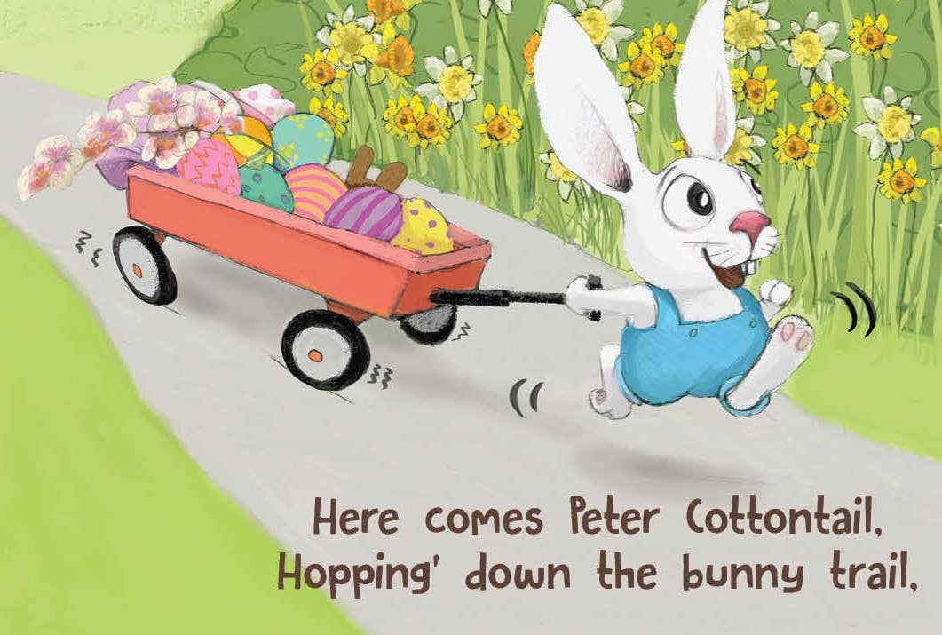 Peter Cottontail's Hoppy Easter board book